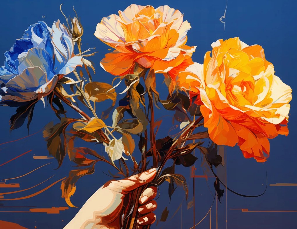 Poszter 65x50cm Élő ölelés