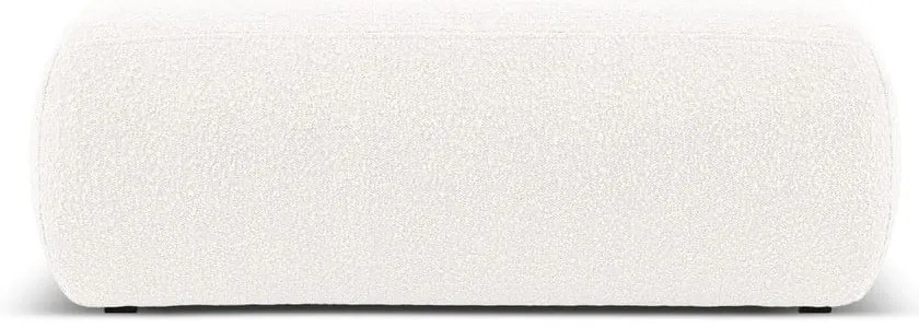 Fehér buklé puff Molino – Micadoni Home