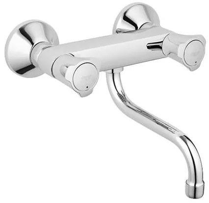 GROHE 31187001 - COSTA L 200 mm fali mosogató csaptelep, fényes króm