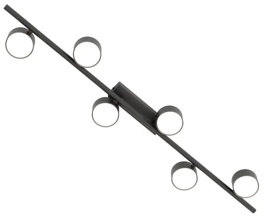 Mennyezeti lámpa BET 6xGX53/12W/230V fekete