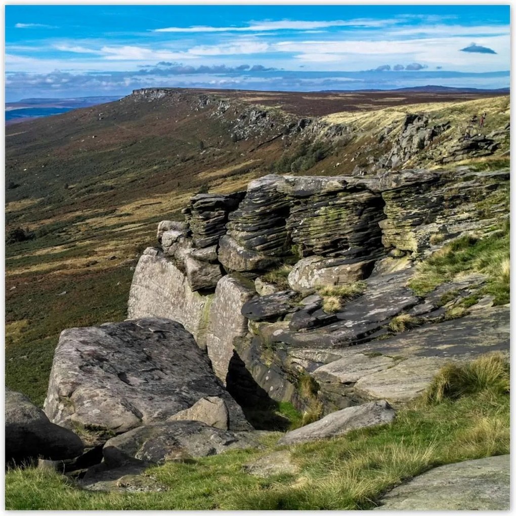 Poszterek 100x100 Hegyi kilátás