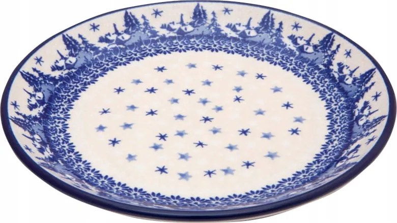 Desszerttányér reggeliző 20 cm Bolesławiec