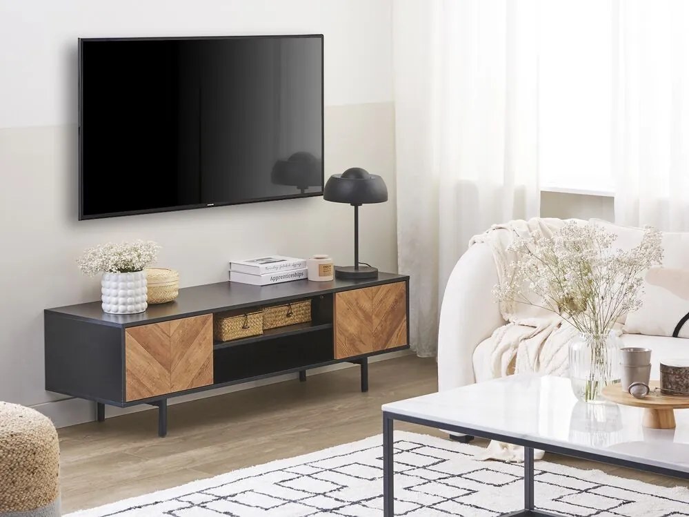 TV asztal/szekrény Secondo (világos fa) . 1075732