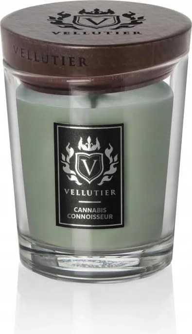 Vellutier Közepes gyertya Cannabis Connoisseur 225g