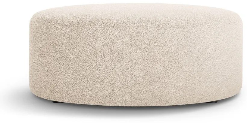 Bézs buklé puff Dia – Micadoni