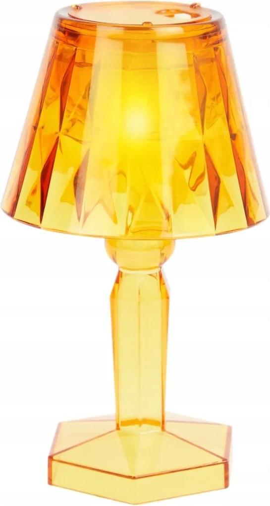 Mini Dekorációs Lámpa Műanyag Kristály Gyémánt Szerkezet