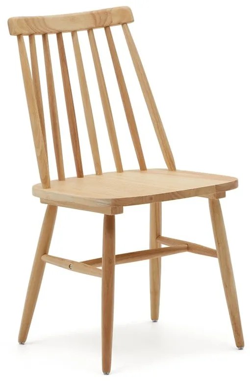 Natúr színű kaucsukfa étkezőszék szett 2 db-os – Kave Home