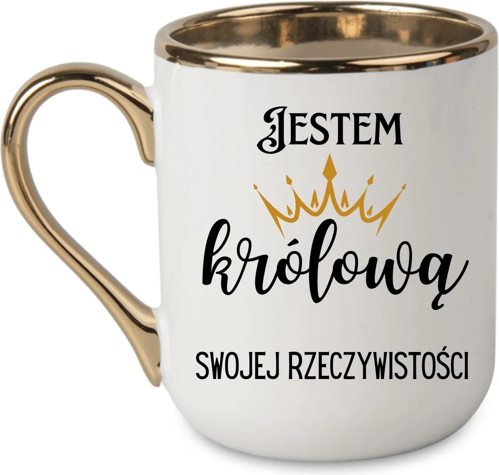 Bögre Én vagyok az elegáns királynő 330 Fehér