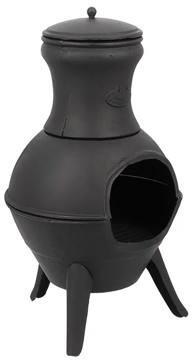 Öntöttvas teraszfűtő kályha, 70 cm
