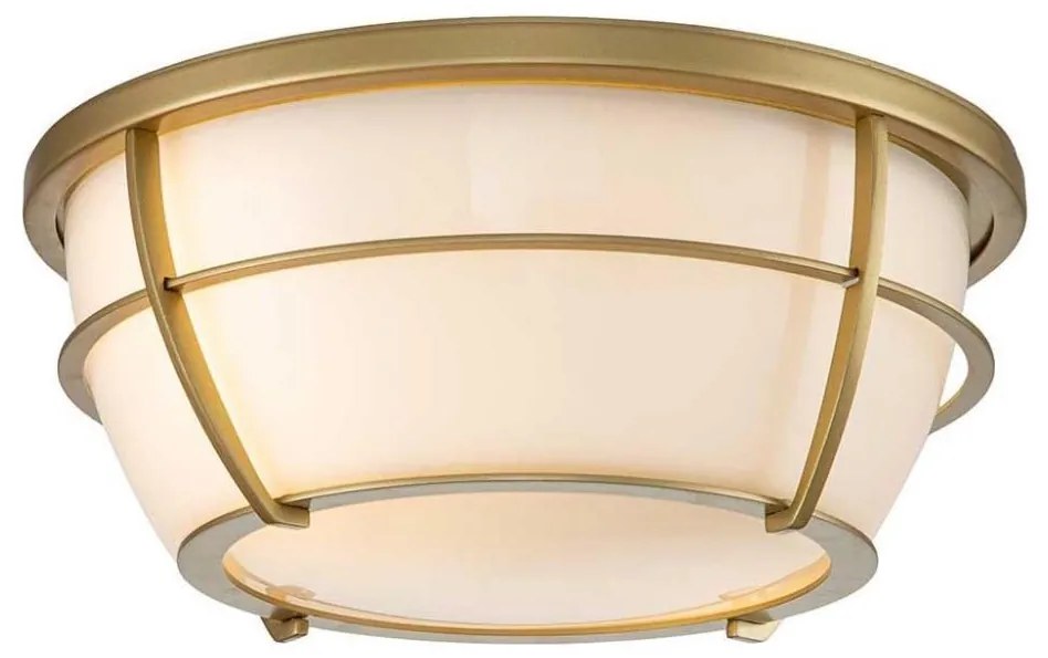 Quoizel QZ-CHANCE-F-PNBR- Fürdőszobai mennyezeti lámpa CHANCE 2xE27/60W/230V IP44