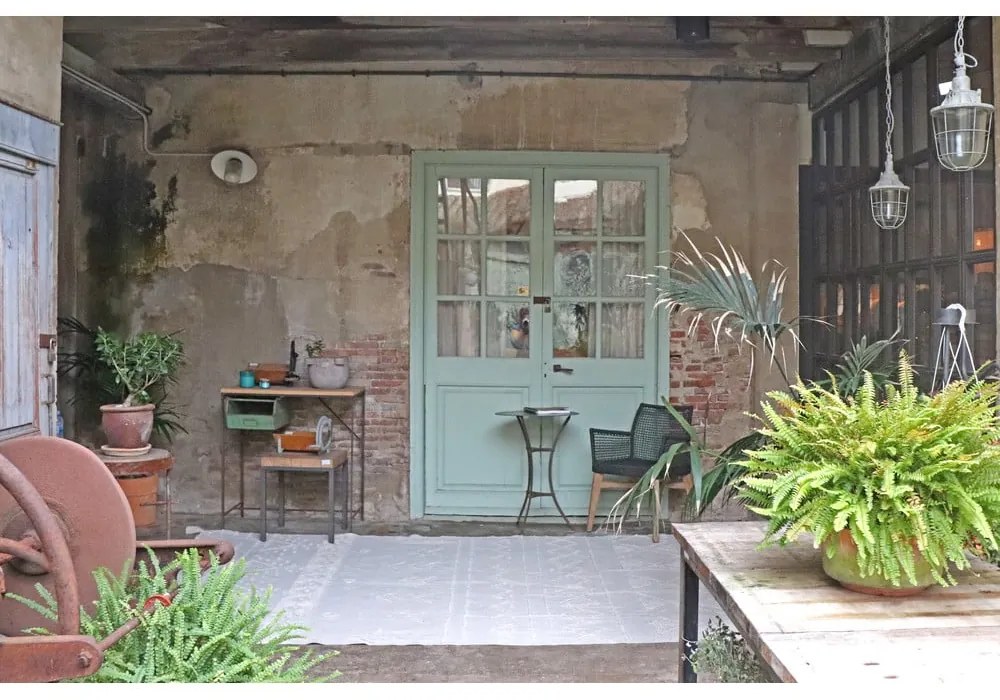 Fehér mosható kézi szövésű pamut szőnyeg 170x240 cm Tribu Natural – Lorena Canals