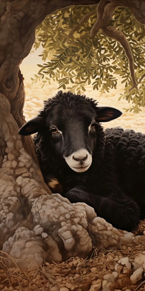 Poszter 50x100cm Nyugalom a sötétben