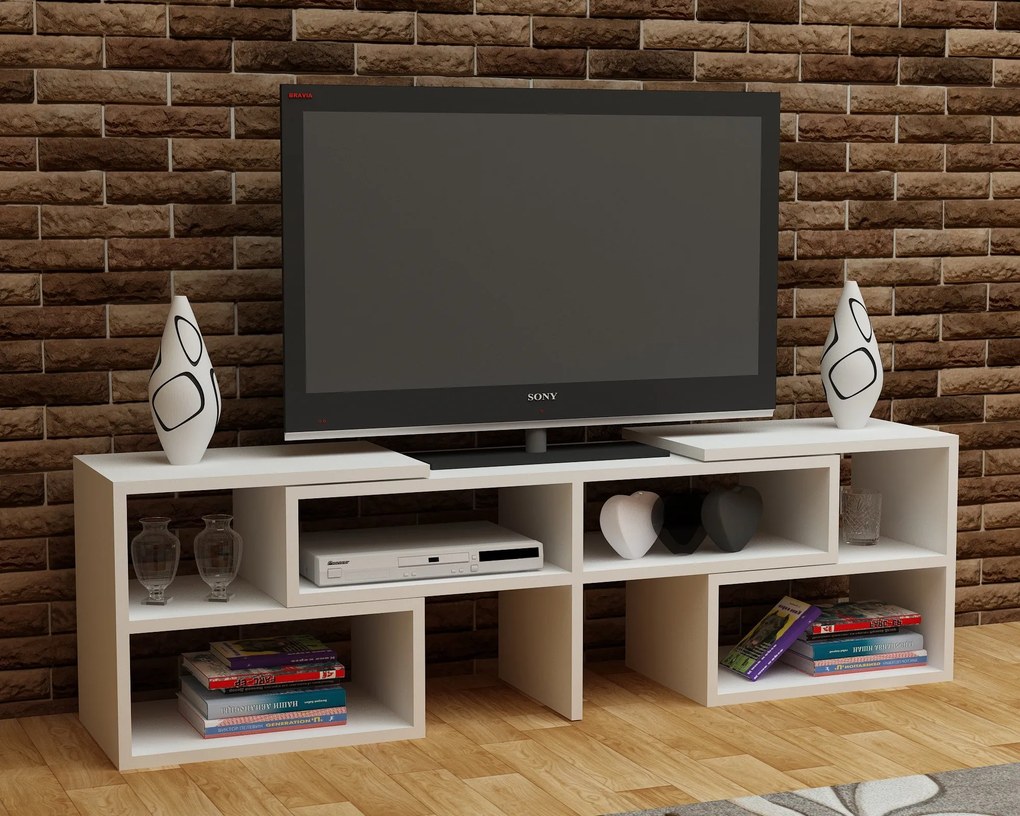 TV szekrény Care - White