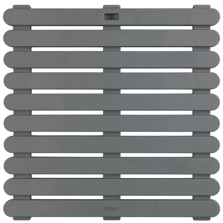 WENKO 22947100-Zuhanyszőnyeg beltéri & kültéri 55x55 cm szürke