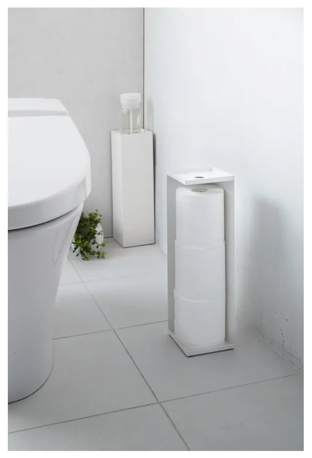 Tower fehér WC-papír tartó - YAMAZAKI