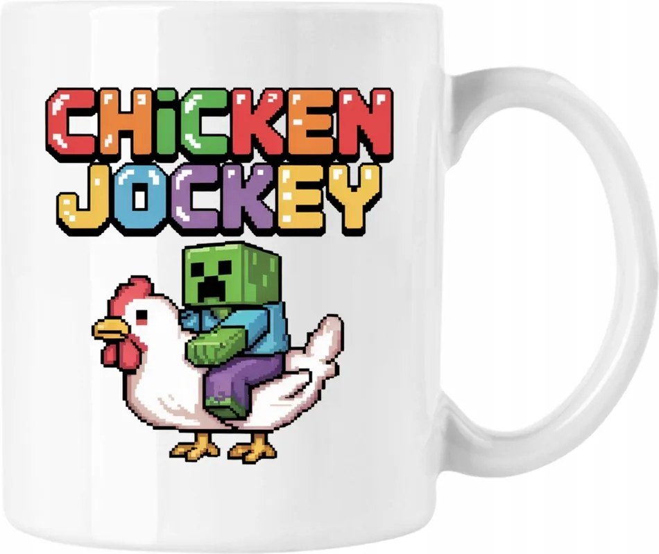 Bögre Chicken Jockey Bs Fehér 330ml