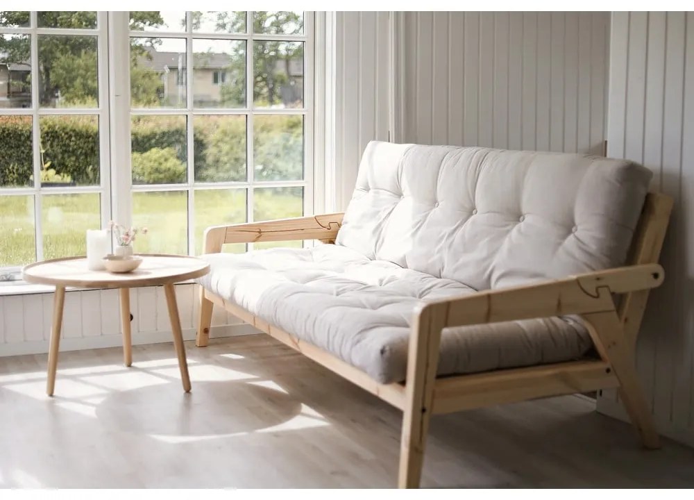 Mustársárga kinyitható kanapé 190 cm Grab Carob – Karup Design