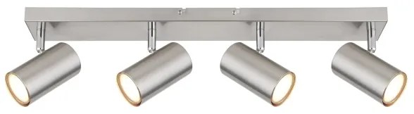 Globo 57911-4 - spotlámpa ROBBY 4xGU10/25W/230V matt króm