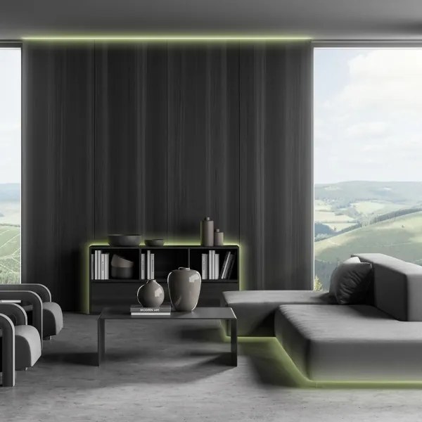 Brilo - LED RGB Dimmelhető szalag 11,5m LED/24W/230V + távirányító