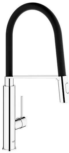 GROHE 31491000 - CONCETTO mosogató csaptelep professzionális zuhanyfejjel, fényes króm