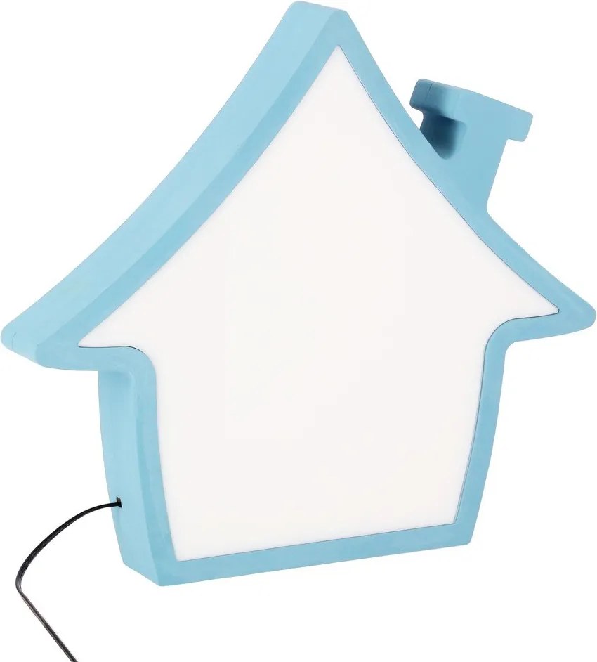 Kék gyerek éjjelilámpa House – Candellux Lighting