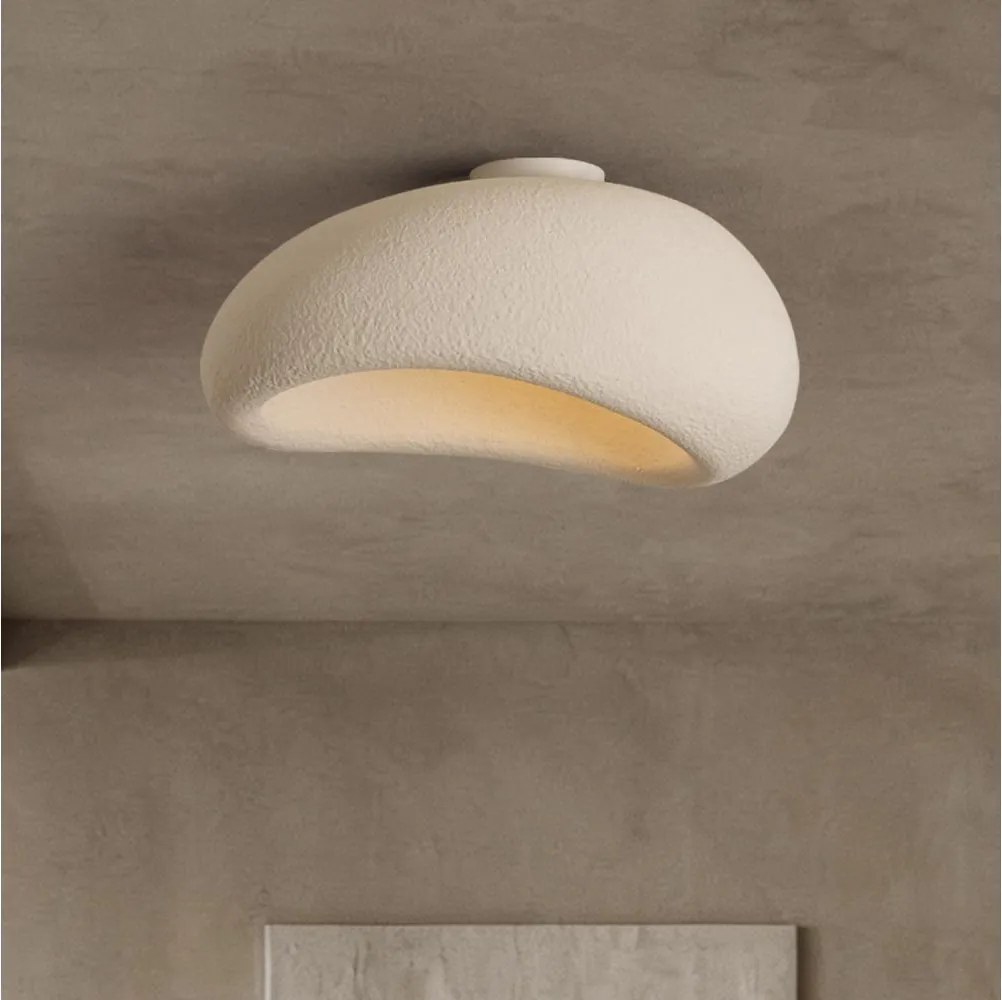 BRILAGI - Mennyezeti lámpatest WABI SABI 1xE27/60W/230V Ø 50 cm fehér