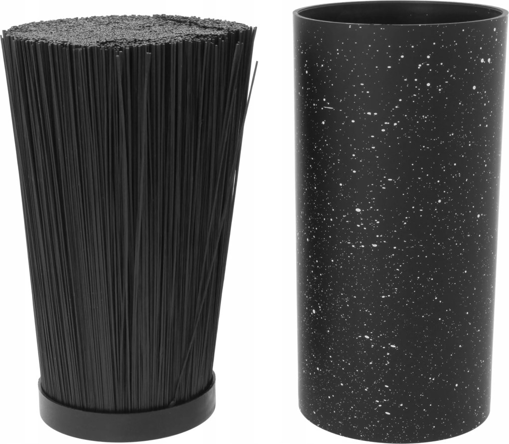 Késtartó Állvány Univerzális Késtartó Fekete Márvány 22 cm