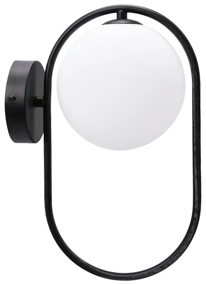 Fekete fali lámpa Cordel – Candellux Lighting