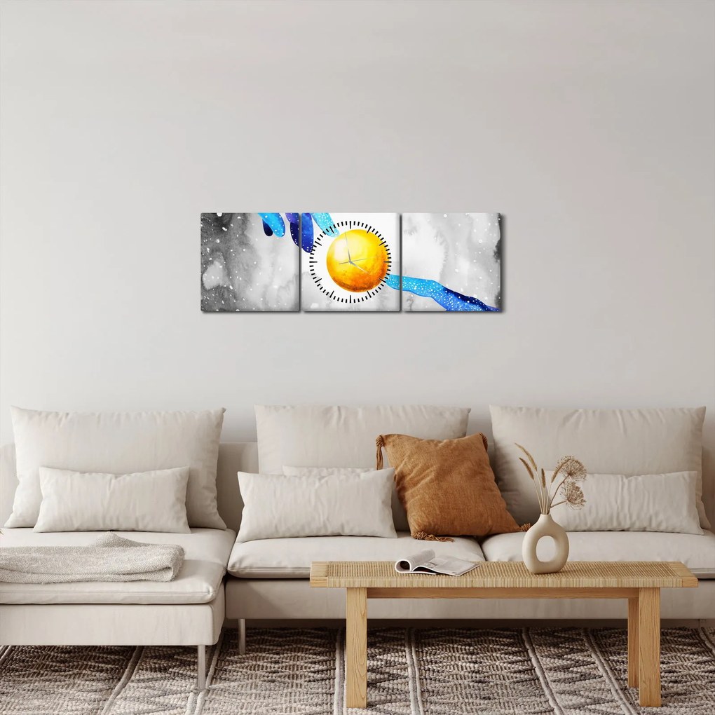 Kép - Kapcsolat (órával) (90x30 cm)