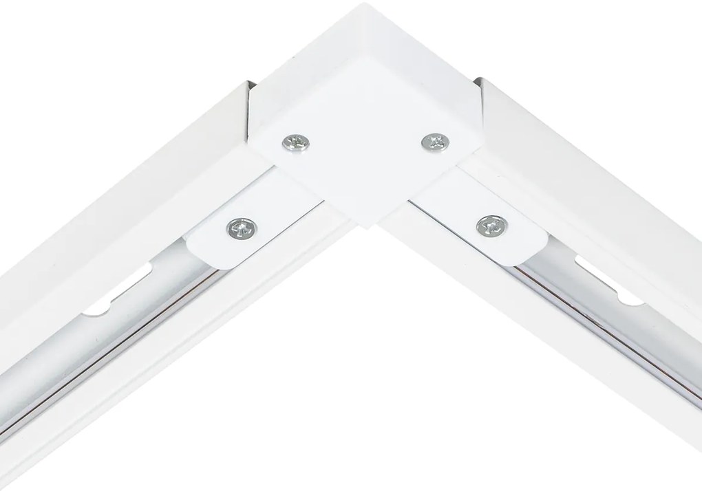 Modern 1 fázisú sínrendszer 10 spotlámpával fehér - Jeana