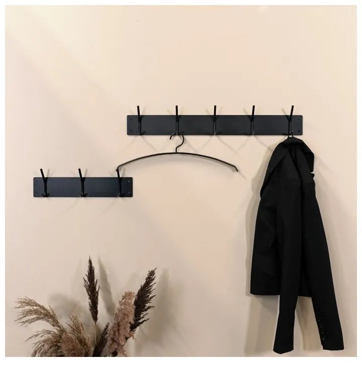 Fehér fém fali fogas 70 cm Fusion – Spinder Design