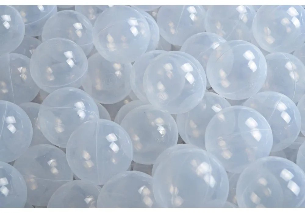 Rózsaszín kordbársony labdamedence ø 90x30 cm Montessori – Meowbaby