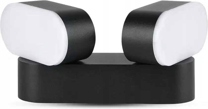 Fali lámpa V-tac 12W Led Forgatható Fekete