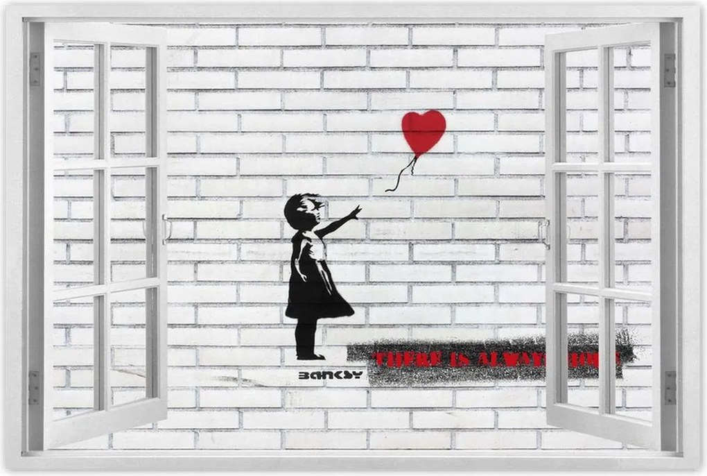 Poszterek 90x60 Theres always hope Banksy
