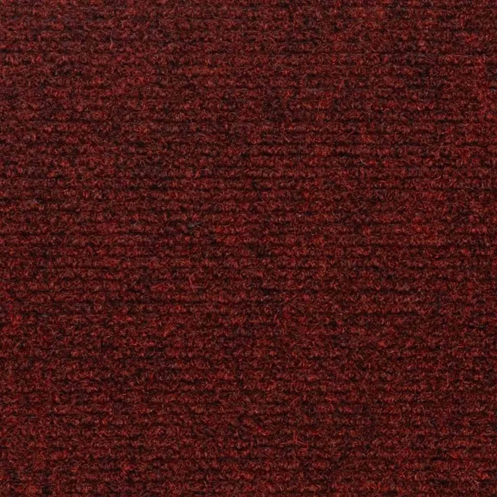30 db piros lépcsőszőnyeg öntapadós téglalap alakú 76x20 cm