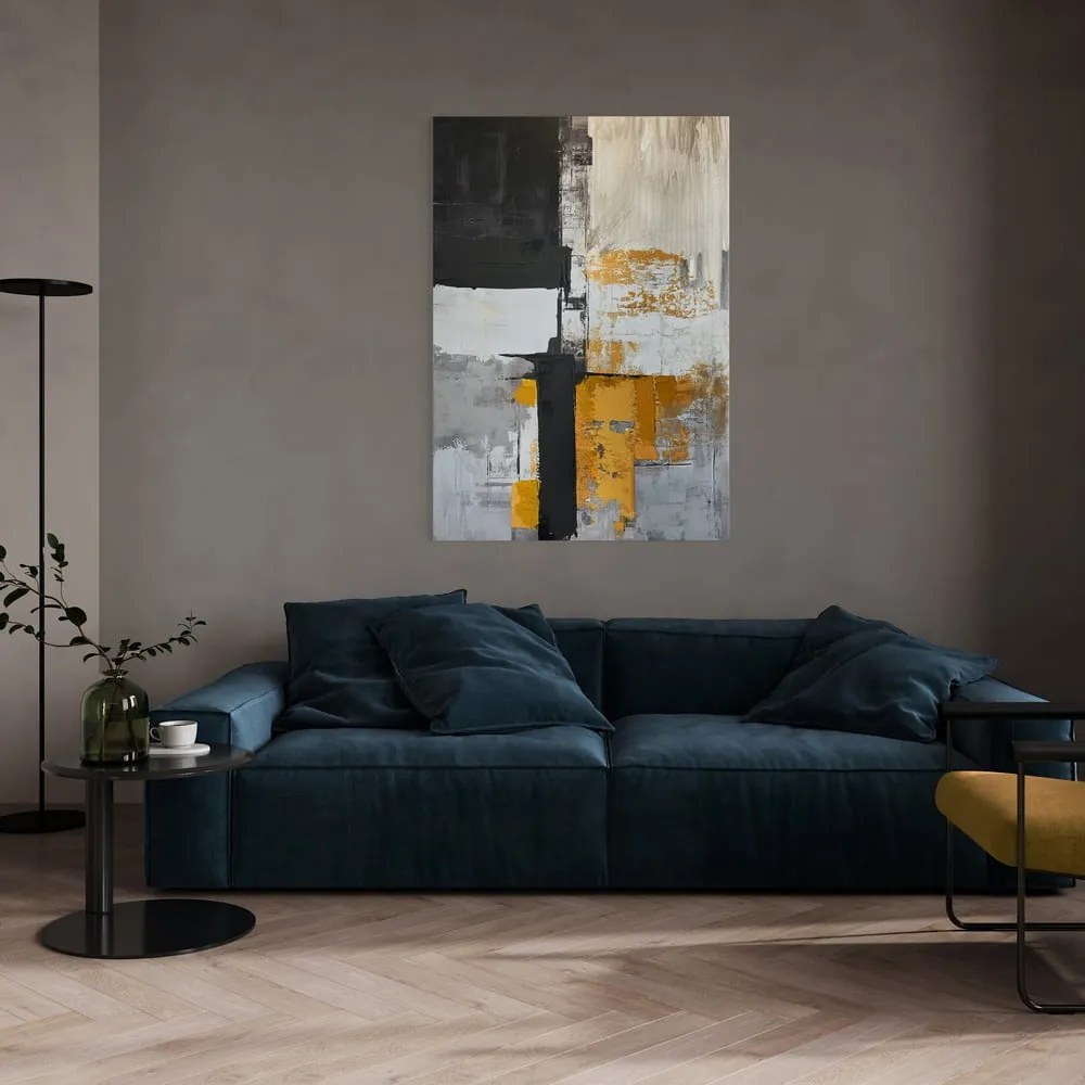 Kép kézzel festett részletekkel 70x100 cm Jade – Styler