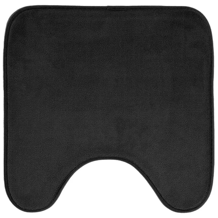 Fekete fürdőszobai kilépő WC-hez 45x45 cm Vitamine – douceur d'intérieur