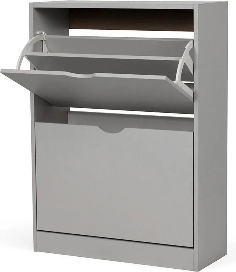 AVENBERG SLIM FLIP 2 Cipőtartó - szürke