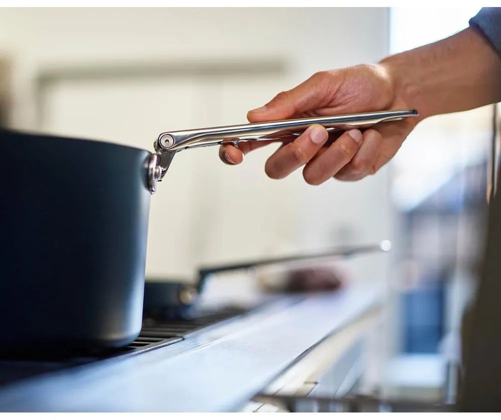 Indukciós tűzhelyhez alkalmas edény fedővel, kerámia felülettel Space – Joseph Joseph