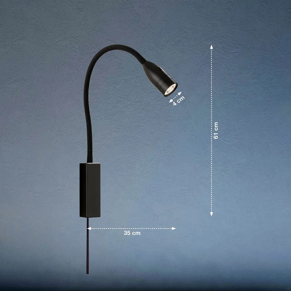 Fischer&Honsel Sten 30170 Fali lámpa 1x5W/LED 3000K 420 lm IP20