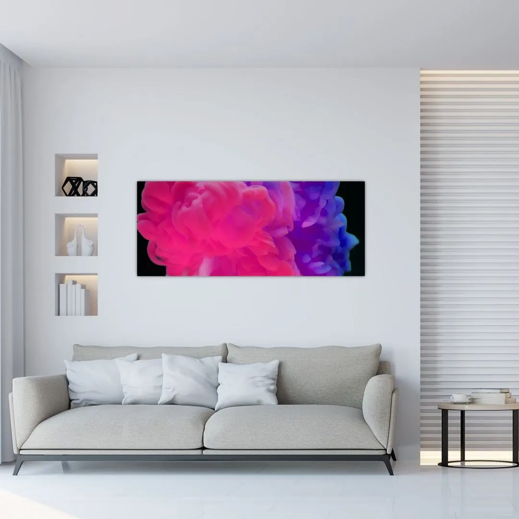 Színes füst képe (120x50 cm)