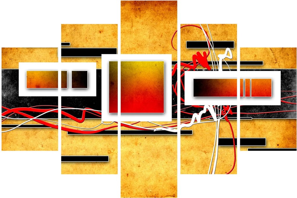 Kép - Absztrakció (150x105 cm)