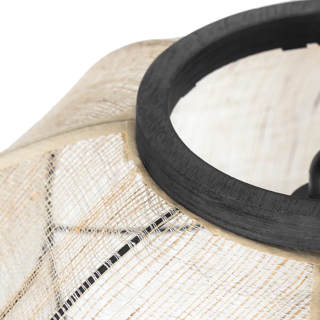 Okos függőlámpa barna 48 cm Wifi G95-tel - Rob