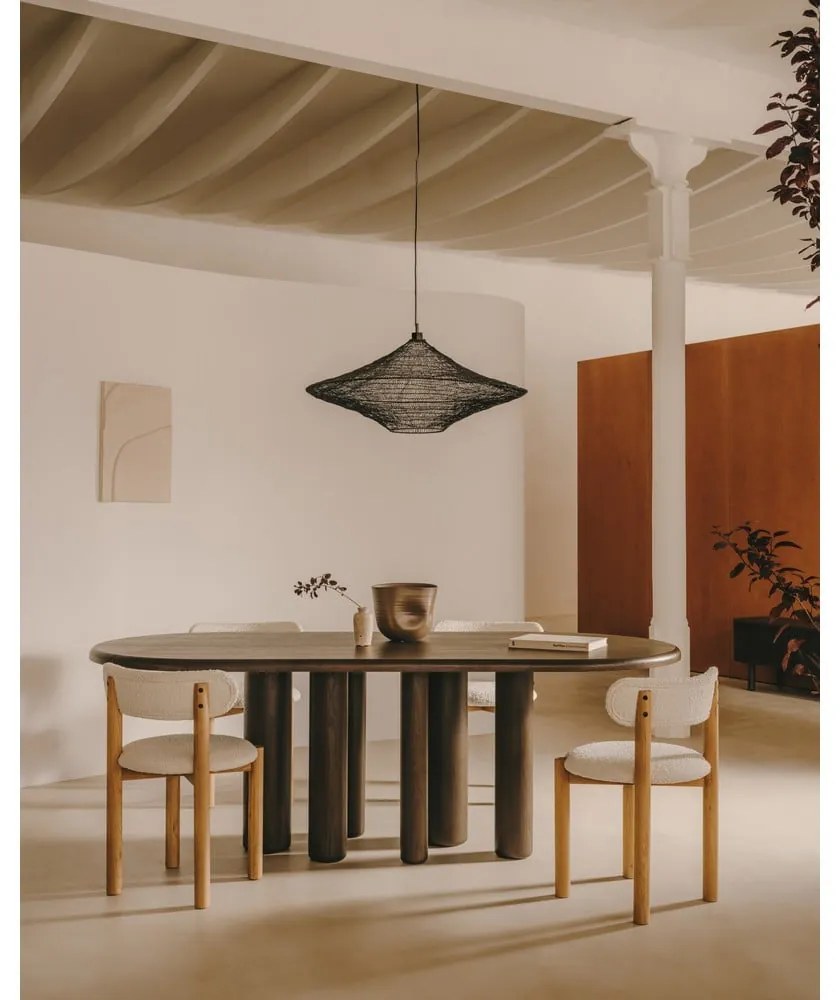 Fekete függőlámpa ø 87 cm Makai – Kave Home