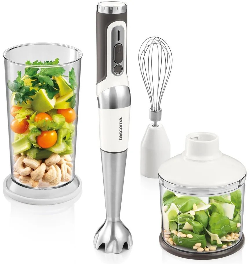 Fehér-ezüstszínű mixer Grand chef – Tescoma