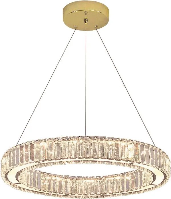 Toolight Szerszámlámpa, LED függolámpa 24W 4000lm APP1079-CP, arany, OSW-08891