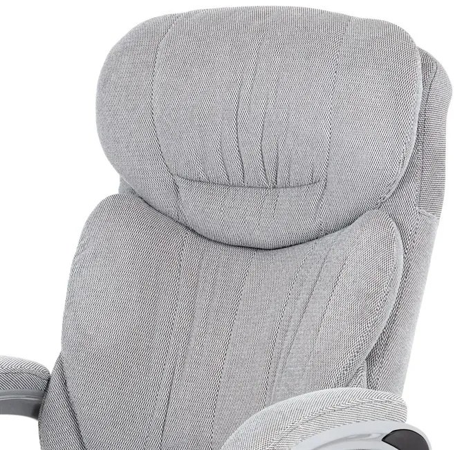 Irodai Főnöki Szék, Hinta Mechanikával, Ezüst Szövet. KA-G198 SIL2