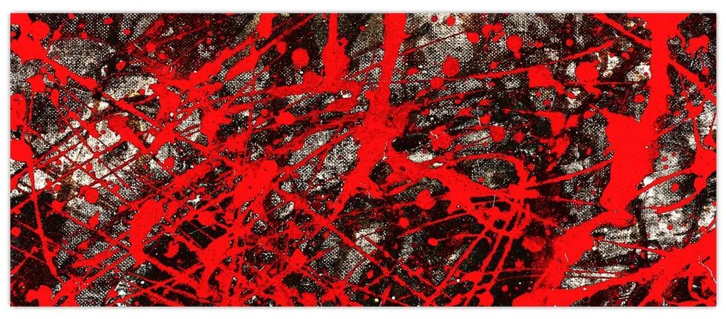 Kép - kifejező absztrakciók (120x50 cm)