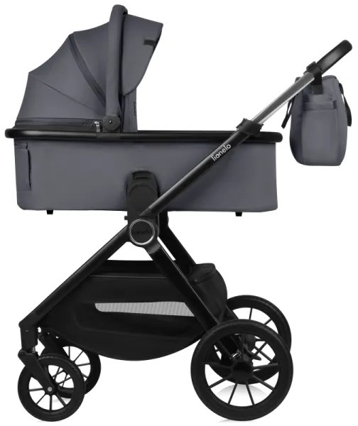 Lionelo - 3 az 1-ben kombinált babakocsi LAYLA Grey Stone