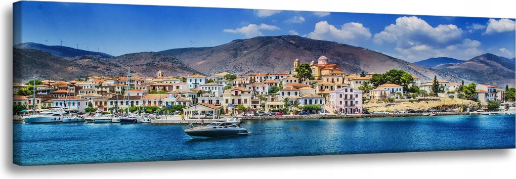 Vászonkép Építészet Görögország 135X45 cm
